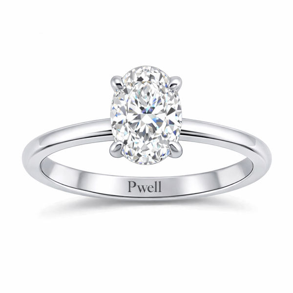 Echo Oval Ring 3ct (Silver)