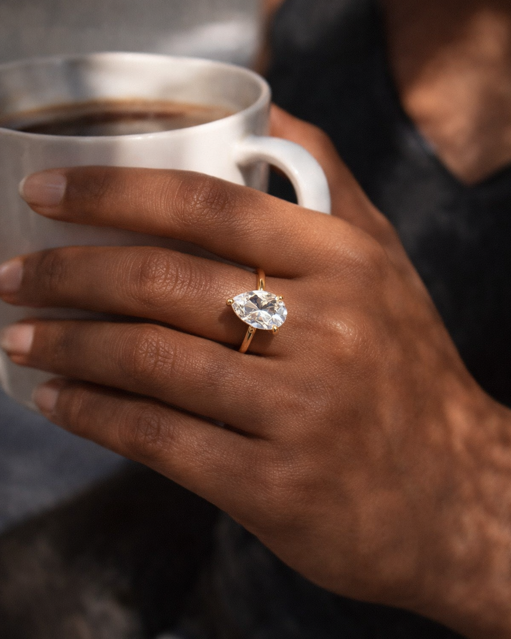 Encore Pear Ring 2ct (Gold)