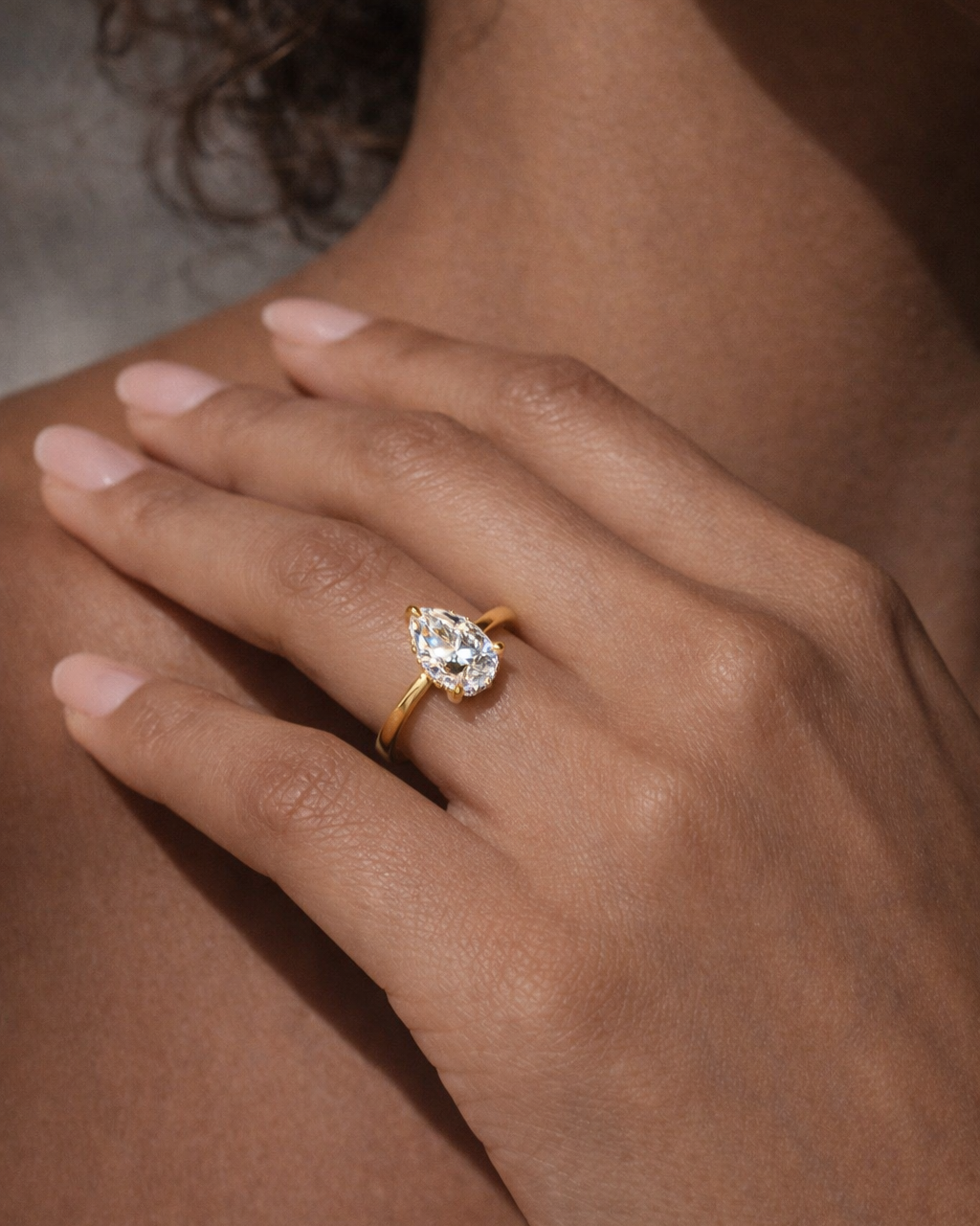 Encore Pear Ring 2ct (Gold)