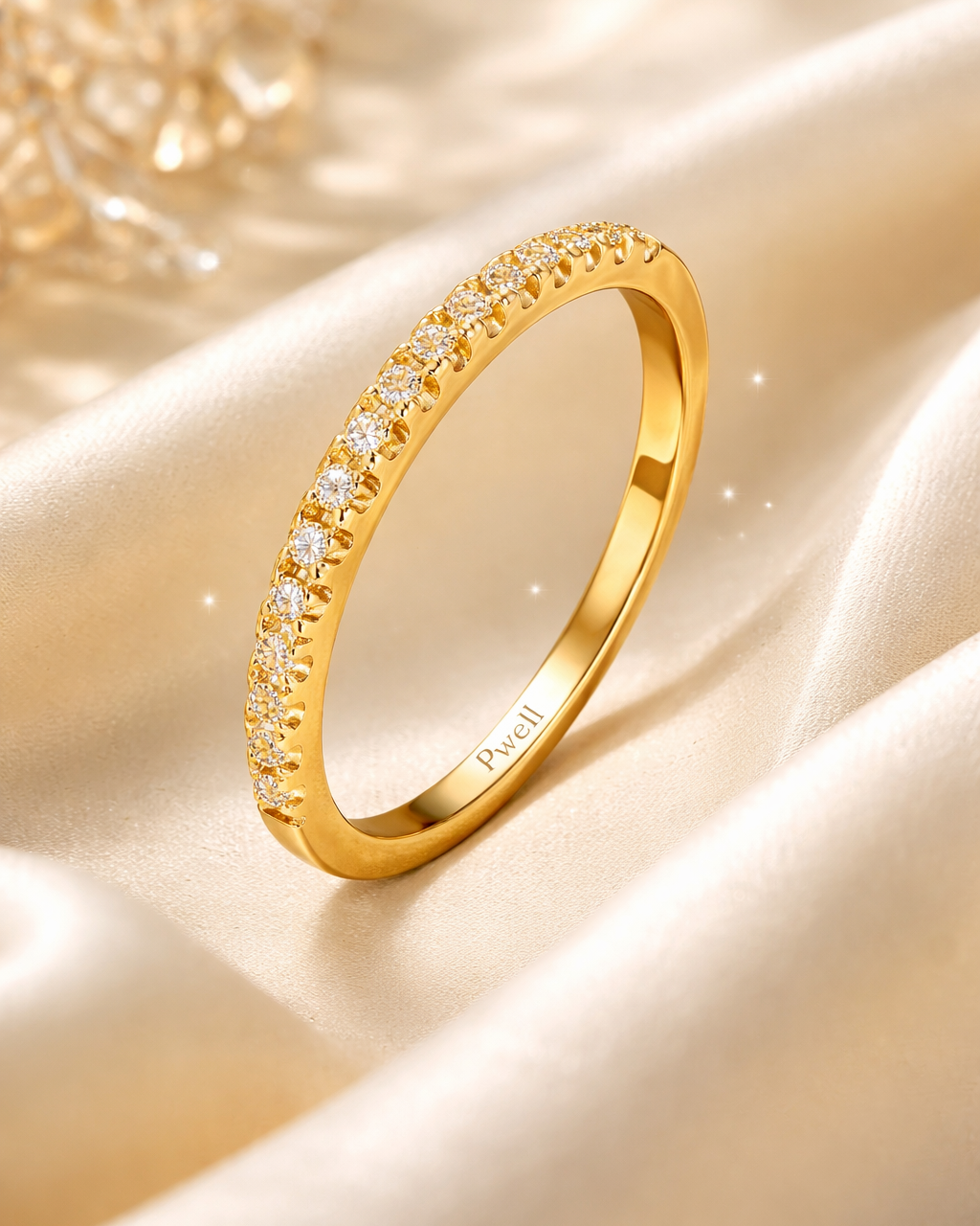 Loop Eternity Band  (Gold)