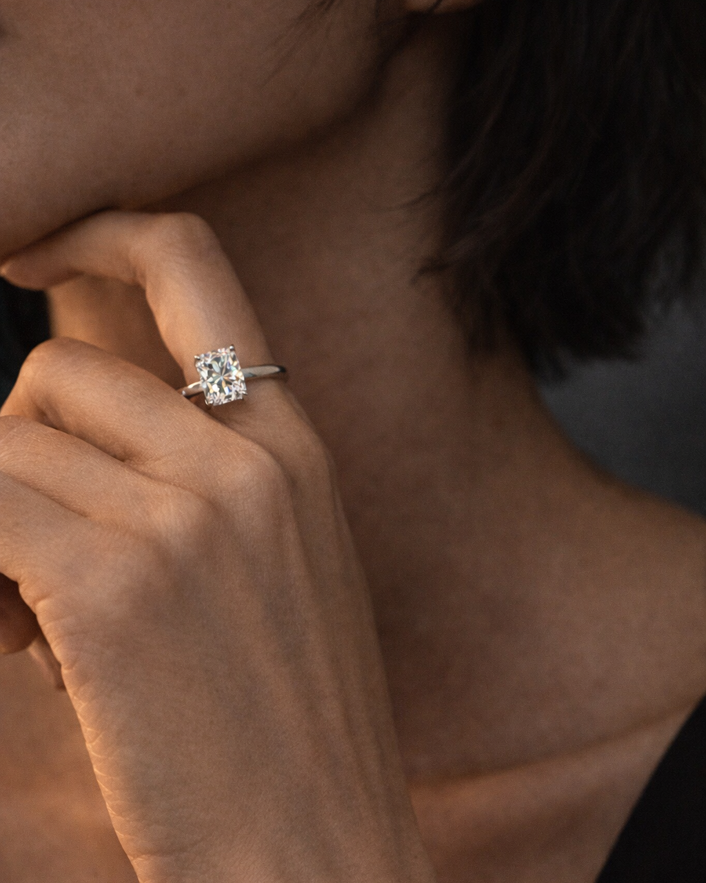 Verse Radiant Ring 2ct (Silver)