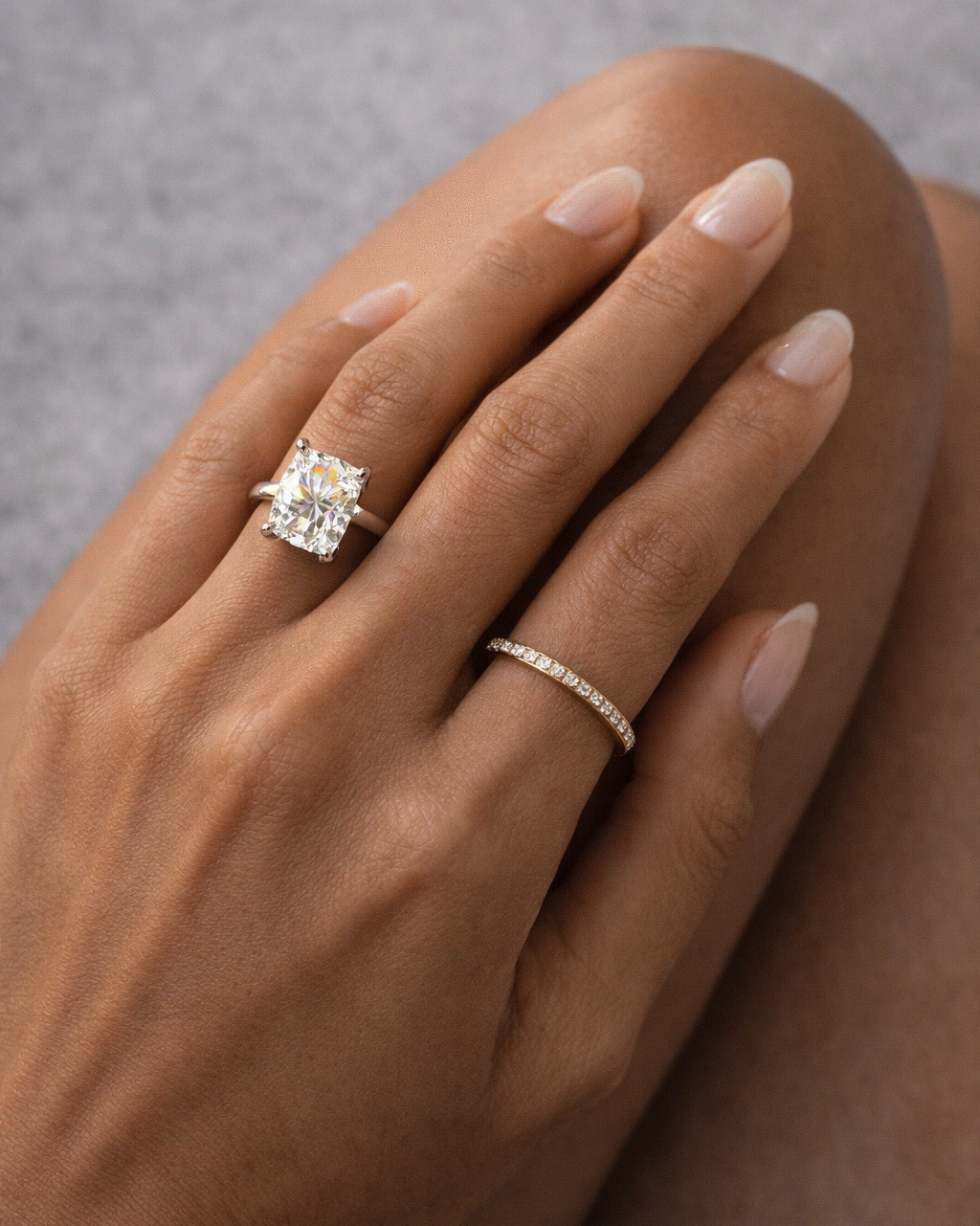 Verse Radiant Ring 2ct (Silver)