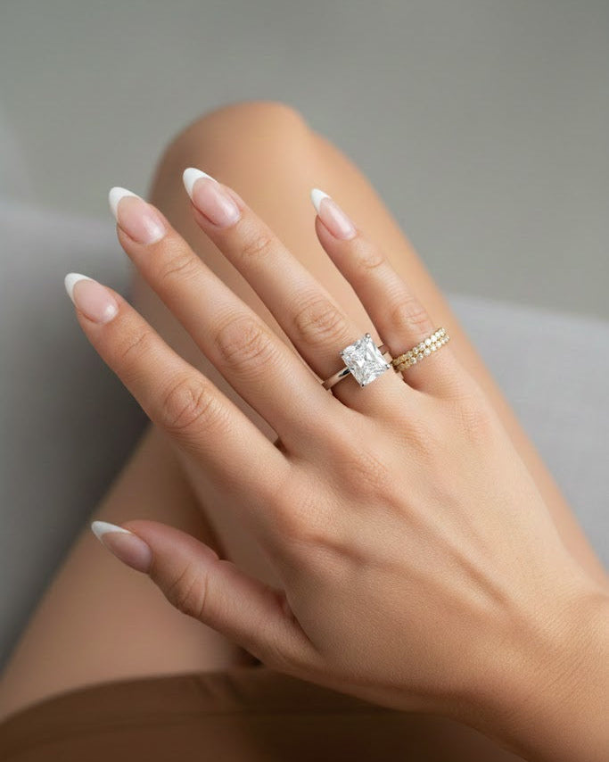 Verse Radiant Ring 2ct (Silver)